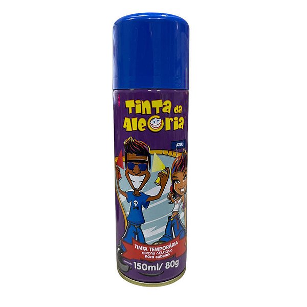 Tinta da Alegria para Cabelos Azul 150ml - Dalegria
