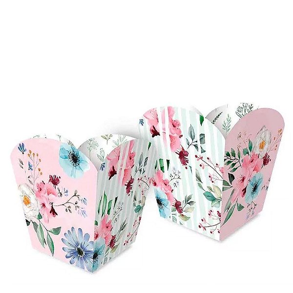 Cachepot Pequeno Floral 4un - Regina