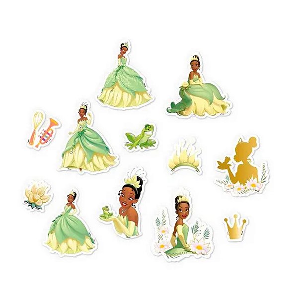 Mini personagens Tiana 12un - Regina