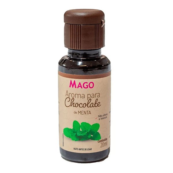 Aroma para Chocolate Menta 20ml - Mago