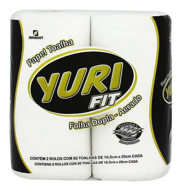 Papel Toalha 2Un - Yuri