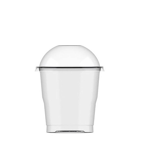 Copo Crystal Bello com Tampa Bolha 150ml   20un - Plastilânia