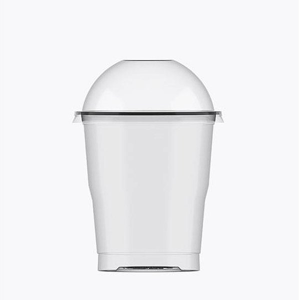 Copo Crystal Bello com Tampa Bolha 250ml  20un - Plastilânia