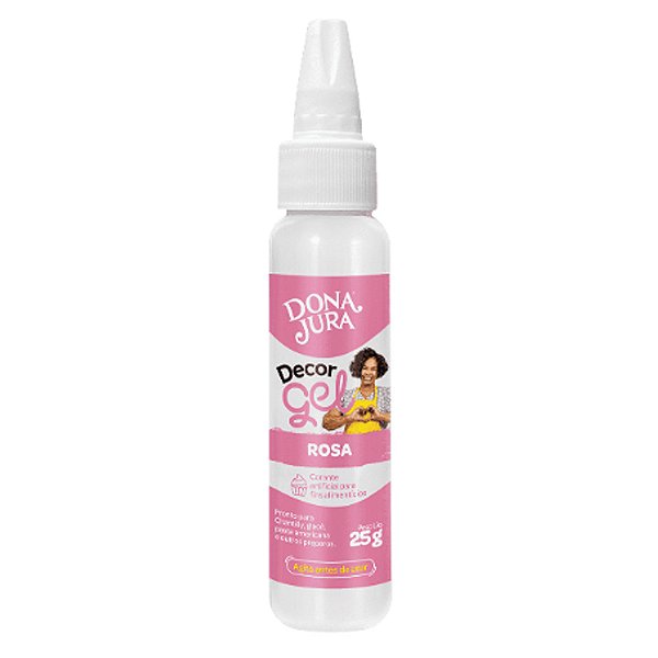 Corante Gel Rosa Seco 25G - Dona Jura