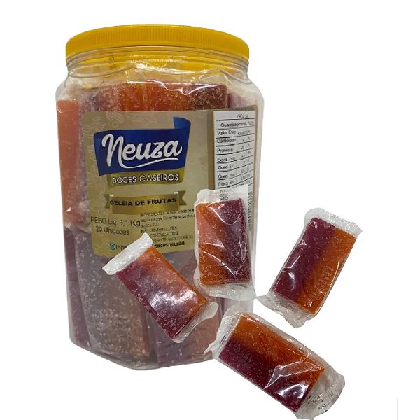 Geleia de Fruta 1,1Kg 20Un - Neuza