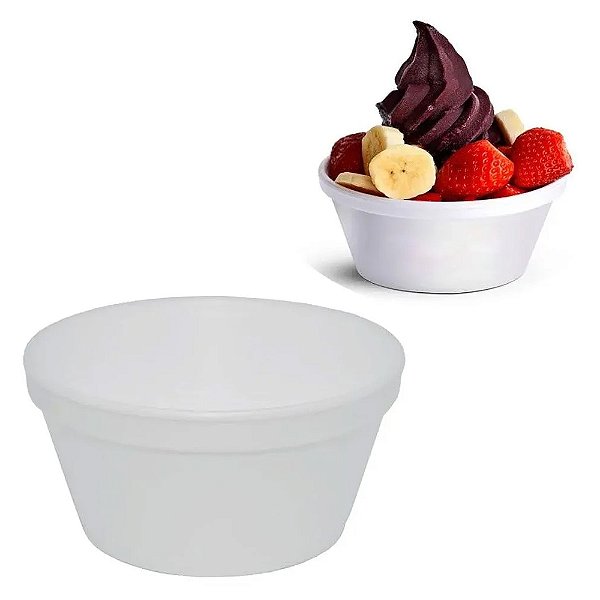 Pote Isopor 240Ml 25Un - Ultra