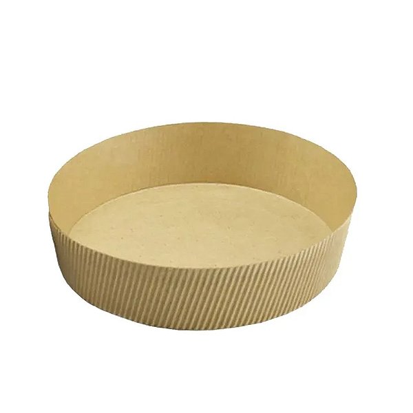 Forma Bolo Redonda Kraft 500G 5Un - Ultrafest
