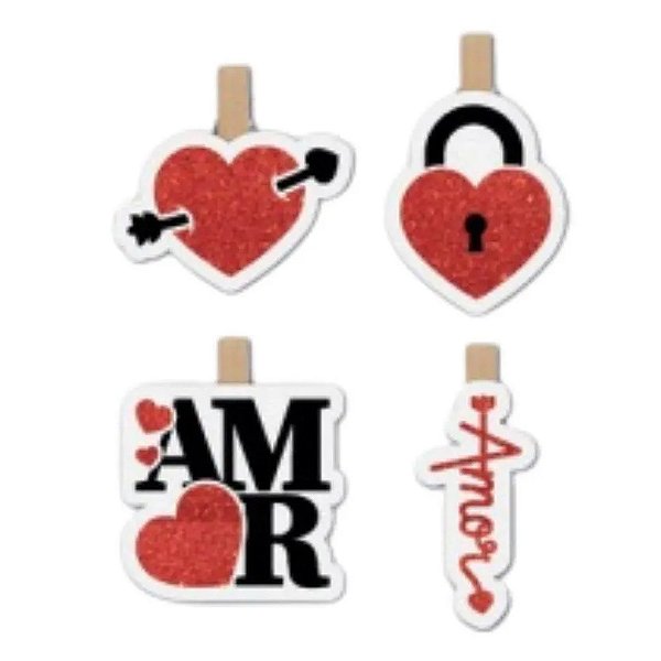 Micro Prendedor Amor - Grintoy