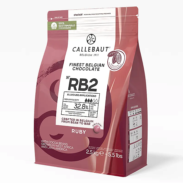 Chocolate Ruby RB2 2,5kg - Callebaut