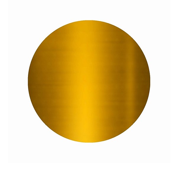 Etiqueta Adesiva Ponto Dourado  100un - Hiper