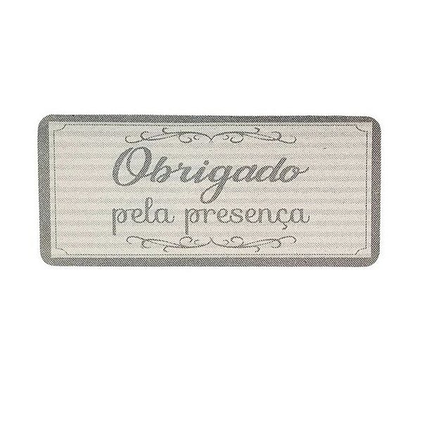 Etiqueta Obrigado Pela Presença Clássica  100un - Hiper