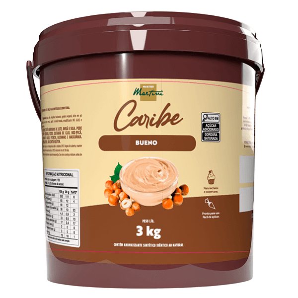 Creme Caribe Bueno 3kg - Master Martini