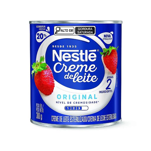 Creme de leite Lata 20% Gordura - Nestlé