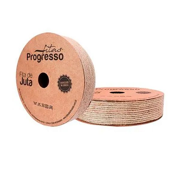 Fita de Juta Jt005 Natural 20mm - Progresso