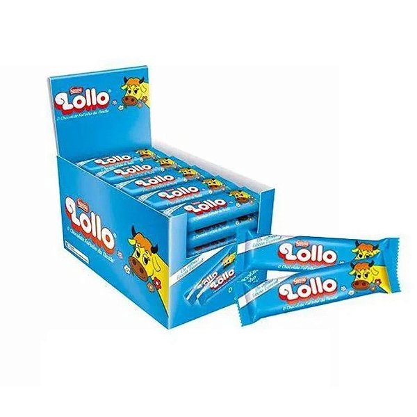 Chocolate Lollo 28g 30un - Lacta