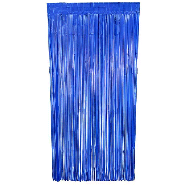 Cortina Neon Azul 100x200cm - Silver