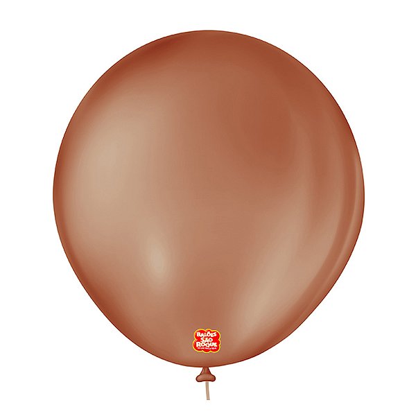 Balão 7 Liso Redondo Café Brasil  50un - São Roque
