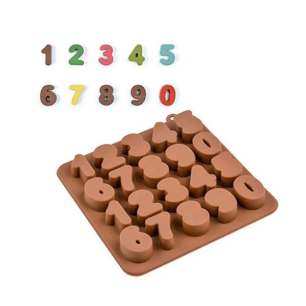 Molde de Silicone Chocolate FT156 - Silver