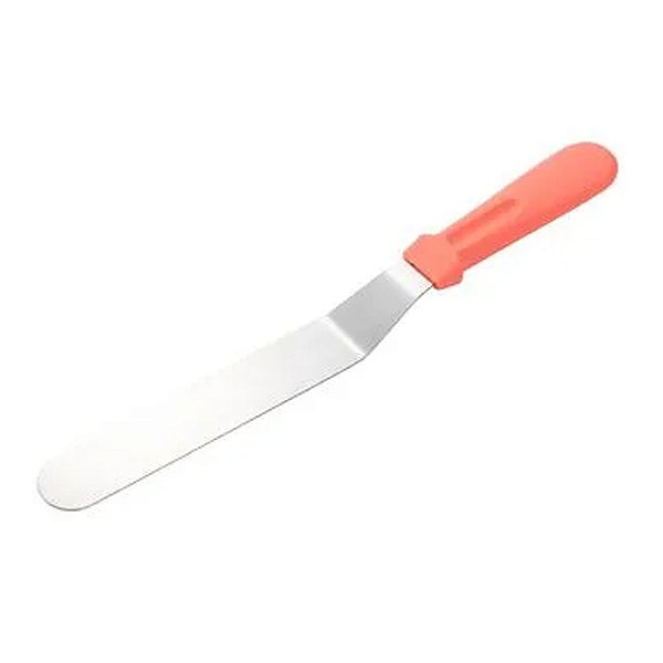 Espátula Curva Inox 27cm - Silver