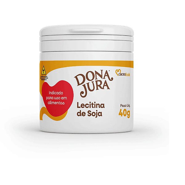 Lecitina de Soja 40g - Dona Jura (Próximo do Vencimento)