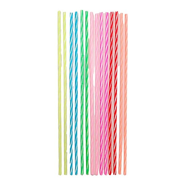 Vela Palito Espiral Gigante Colorida 20un - Silver
