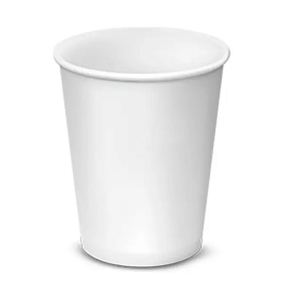 Copo Papel Colors Branco 180ml 8un - Regina