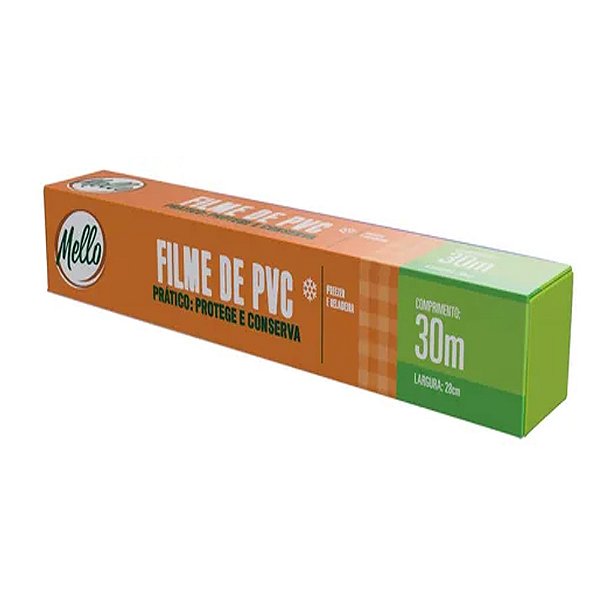 Filme Pvc 28cm 30m - Mello
