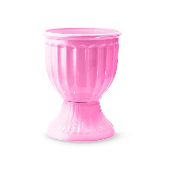 Vaso Romano Rosa Bebê 18cm - Tasil