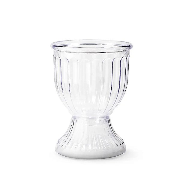Vaso Romano Cristal 18cm - Tasil