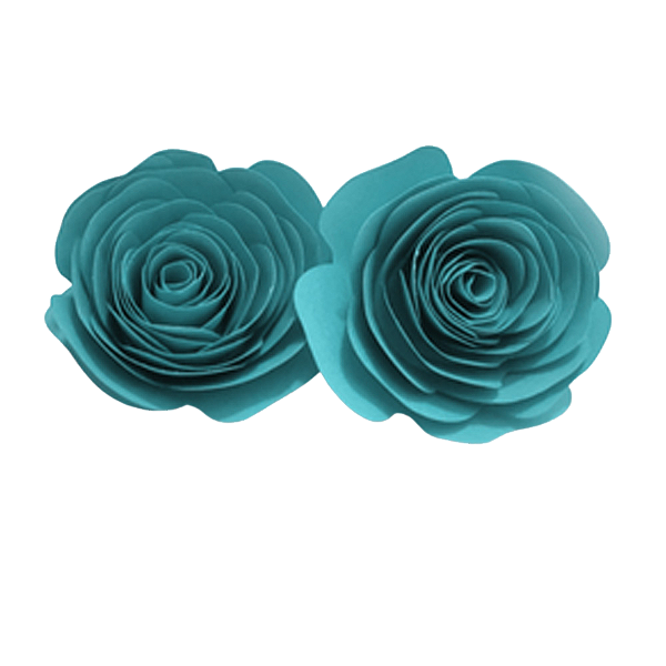 Topo de Bolo Rosas M Tiffany 2un - Amora