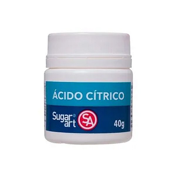 Ácido Cítrico 40g - Sugar Art