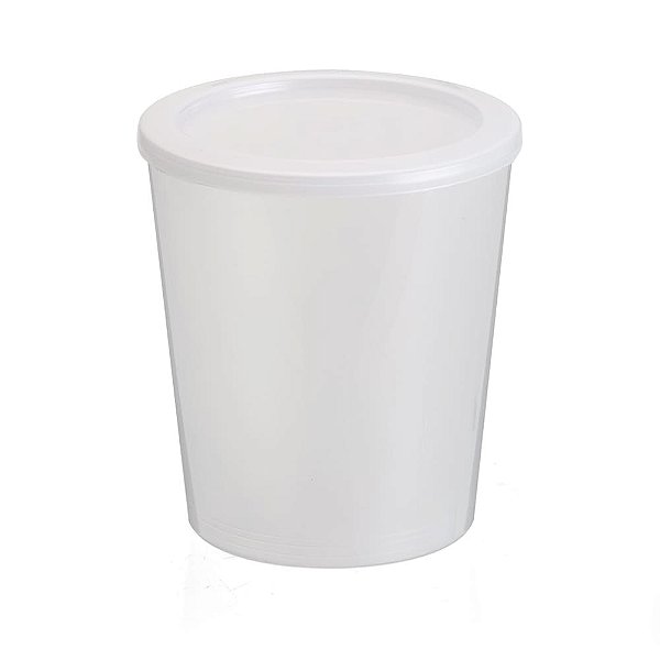 Balde Pipoca Transparente Com Tampa - Oldaniplast