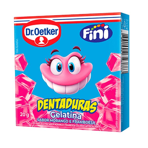 Gelatina Fini Dentaduras 20G - Dr. Oetker