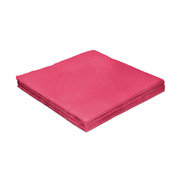 Guardanapo Pink 24cm 20un - Silver