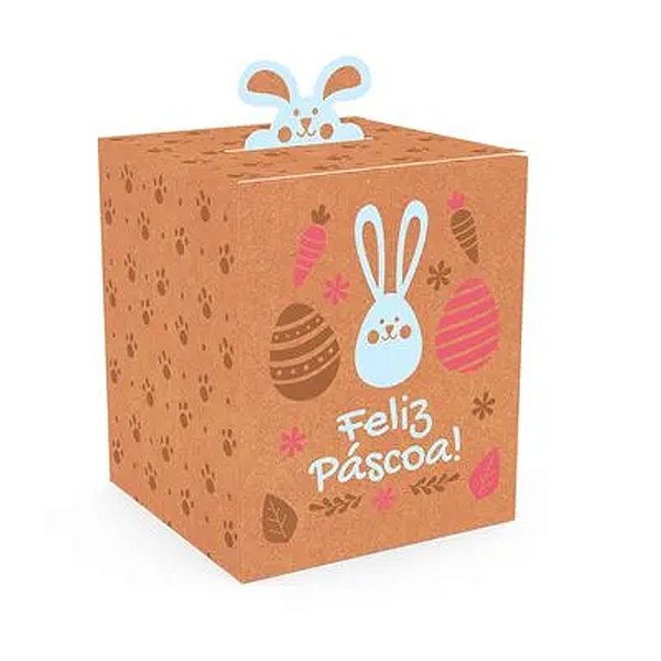 Caixa Pop Up Orelha Kraft Desmontadas 10un - Ideia Embalagens