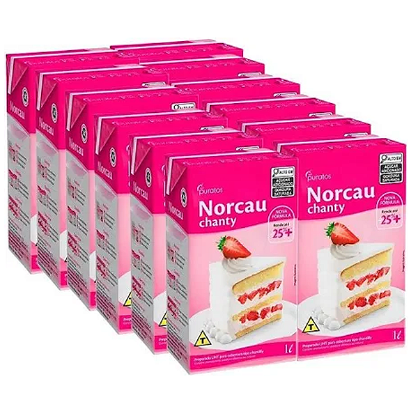 Chantilly Norcau 1L 12un - Puratos