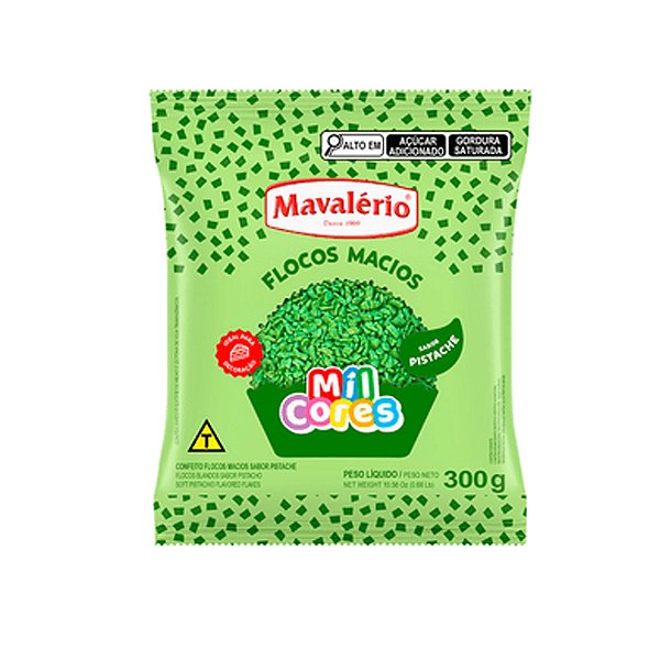 Flocos Macios Pistache 300g - Mavalério