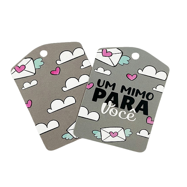 Tag Decorativa Um Mimo Para Você 10un - Hiper Embalagens