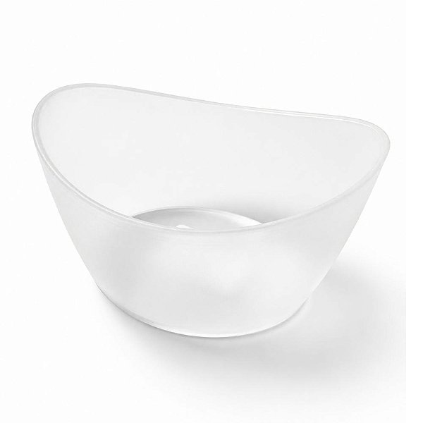 Mini Cachepot Oval Transparente - Oldaniplast
