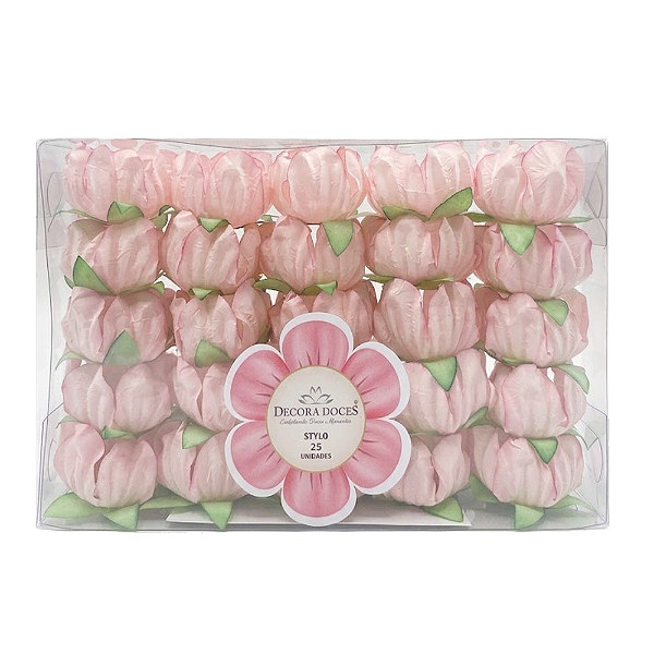 Forminha Stylo Nude 25un - Decora Doces