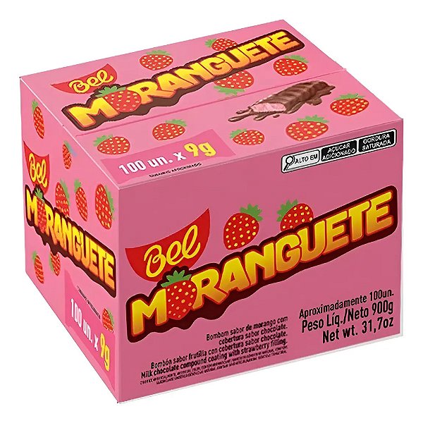 Moranguete 9g 100un - Bel