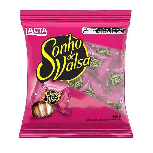 Bombom Sonho de Valsa 540g - Lacta