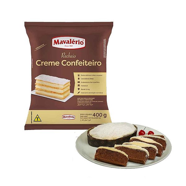 Creme Confeiteiro 400G - Mavalério