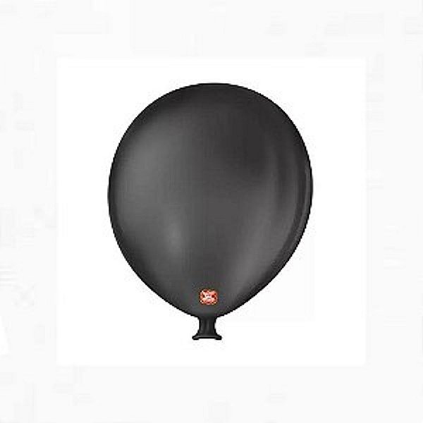 Balão 03 Pés Preto Ébano 1Un - São Roque