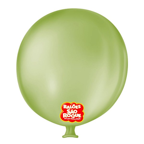 Balão 03 Pés Verde Eucalipto 1Un - São Roque