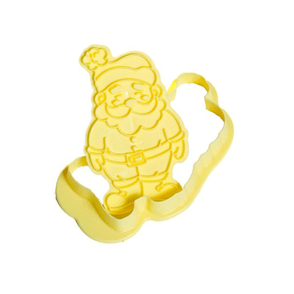 Cortador com Carimbo Papai Noel 2 Peças - Blue Star