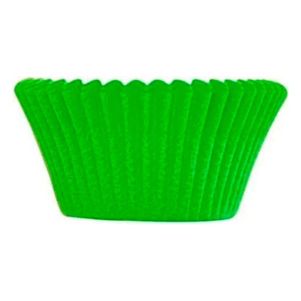 Forma Mini Cupcake Verde 45Un - Ultrafest