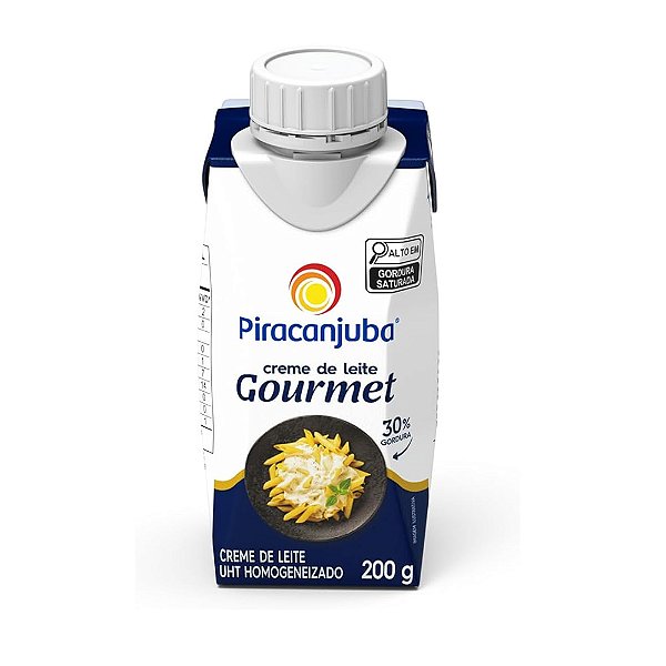 Creme de Leite Gourmet 200g - Piracanjuba (Próximo do Vencimento)