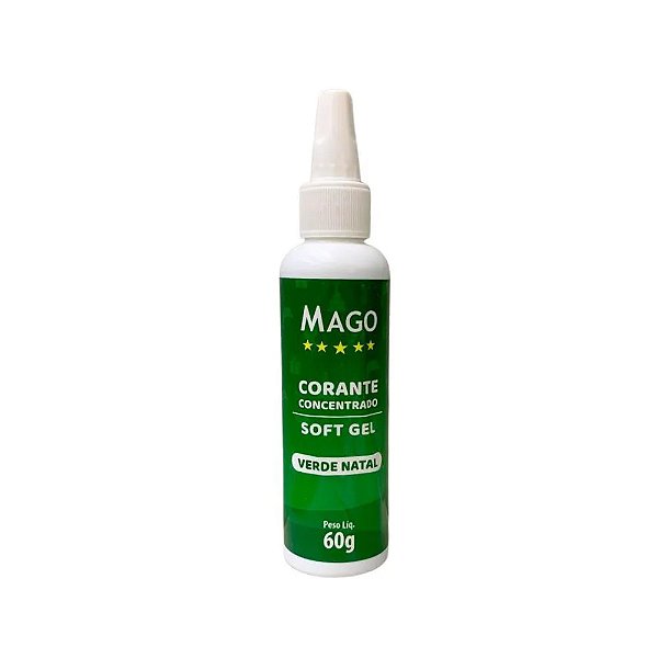 Corante Soft Gel Verde Natal 60g - Mago