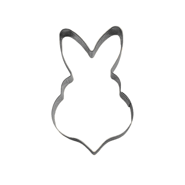 Cortador Carinha Coelho Coração Inox - Doupan
